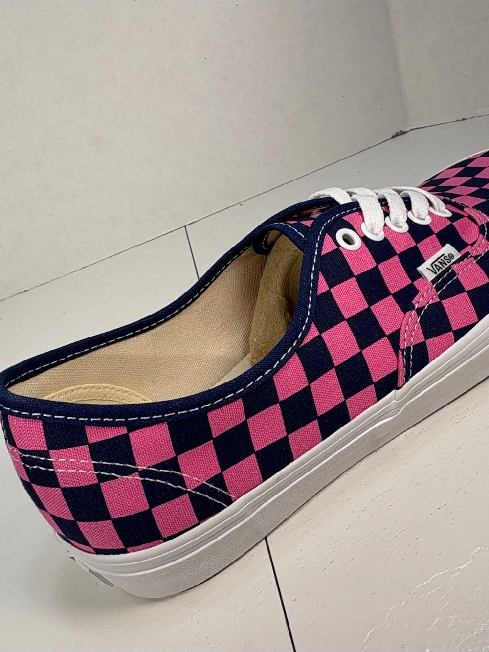 NWT Vans Authentic Low Top Checkerboard Sneakers Men’s 10